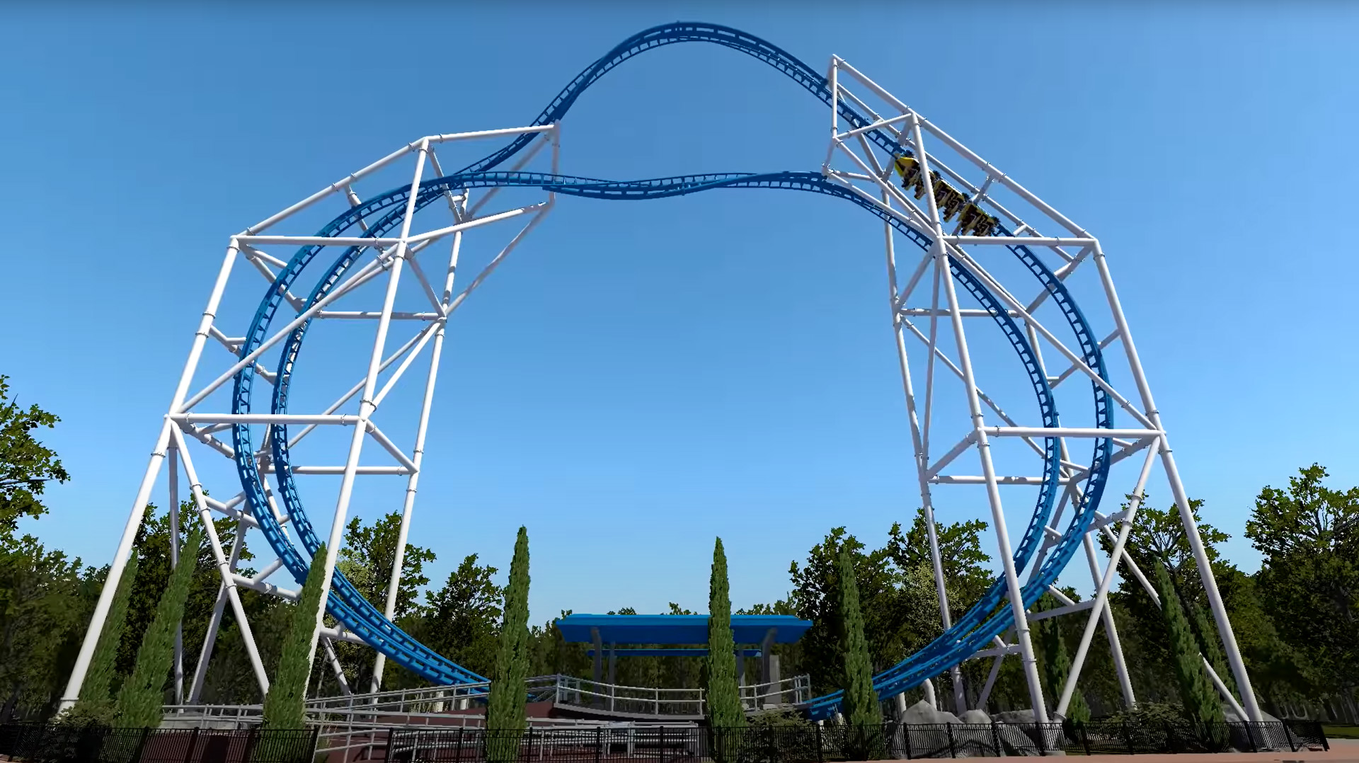 Intamin or Imitation Pt. 2 Vertical LSM Coaster We Were Inverted