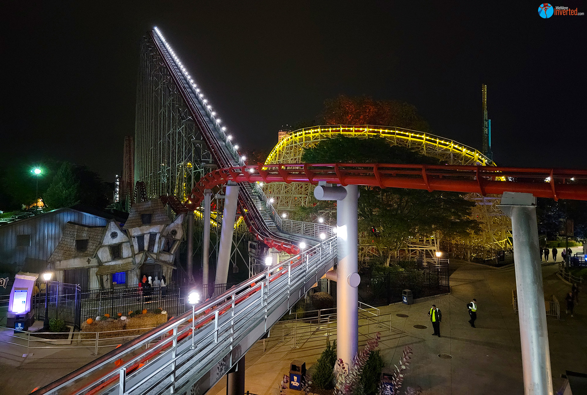 Dorney Park Halloween Haunt, Pt. 1 The Coasters